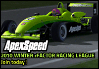 ApexSpeed rFactor Winter League 2010